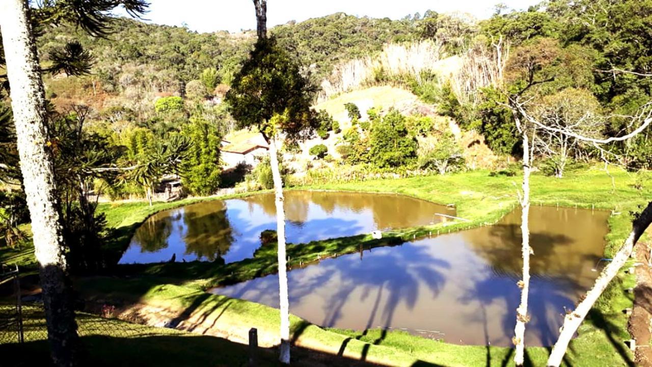 Chacara C Piscina Churrasqueira E Wi-Fi Em Ibiúna Exterior foto